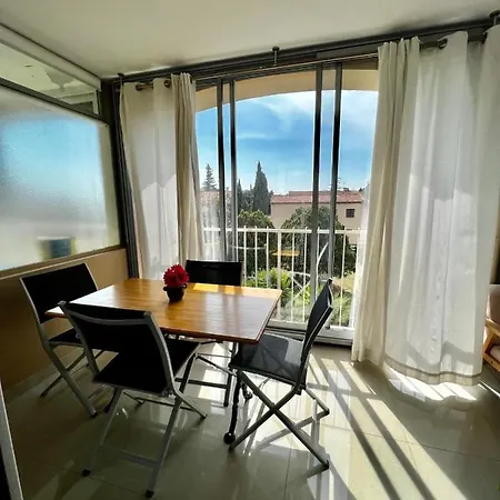 Le Mimosa 1 Bedroom With Terrasse Pool Ac Parking Spot Antibes